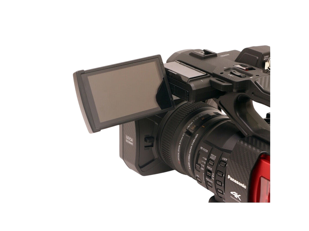Panasonic DVX200 4K/HD Camcorder w/ 13x Zoom, V-Log & Dual SD Slots - Professional Video Camera