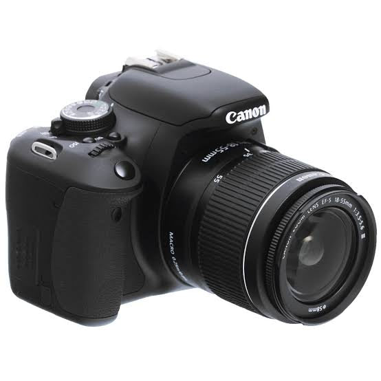 Canon EOS 600D (Rebel T3i) DSLR w/ EF-S 18-55mm f/3.5-5.6 IS II Lens - 18MP, 1080p Video, 3" LCD
