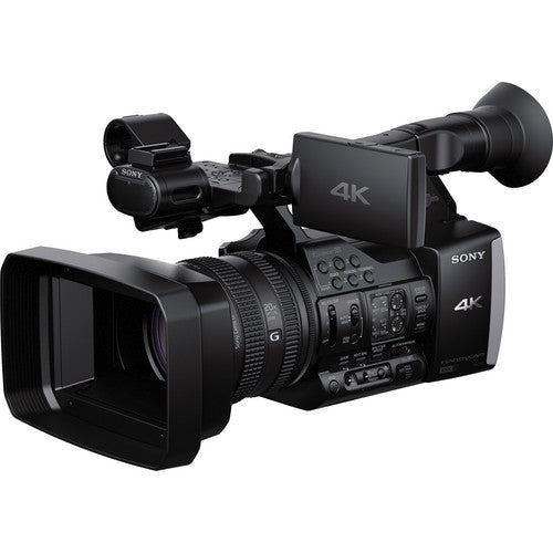 Sony FDR-AX1 4K Camcorder w/ 20x Zoom, 1" Exmor R Sensor & Dual XLR Inputs - Professional Video Recorder
