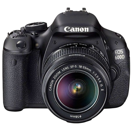 Canon EOS 600D (Rebel T3i) DSLR w/ EF-S 18-55mm f/3.5-5.6 IS II Lens - 18MP, 1080p Video, 3" LCD