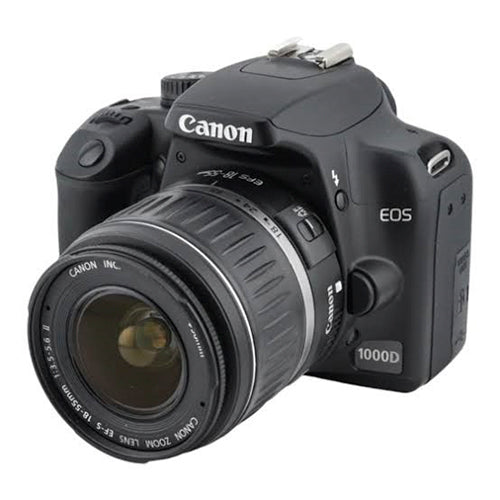 Canon EOS 1000D (Rebel XS) DSLR Kit w/ EF-S 18-55mm f/3.5-5.6 Lens - 10.1MP Entry-Level