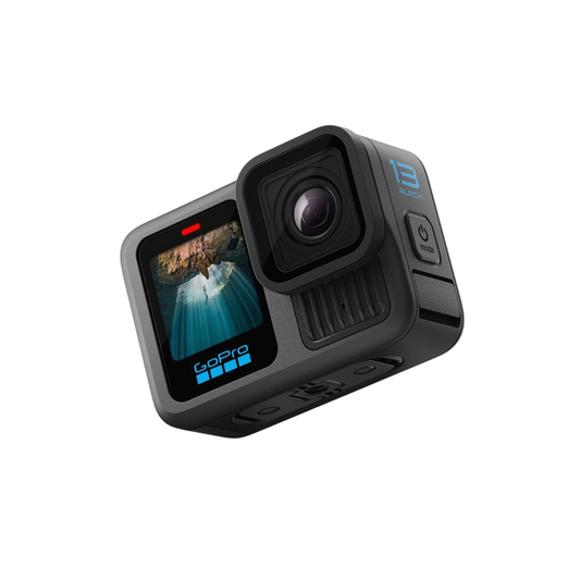 GoPro HERO13 Black Action Camera (New) - 5.3K60/4K120 Video, HyperSmooth 6.0, Enduro Battery, Waterproof to 33ft
