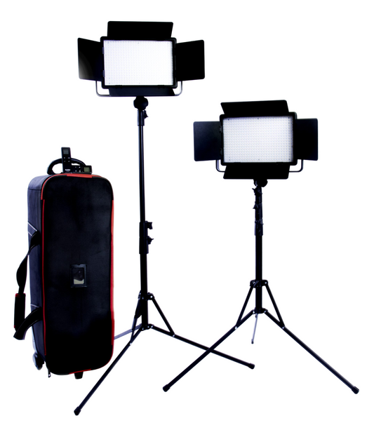 Godox LED500 2-Light Kit - Continuous Lighting for Photography & Video