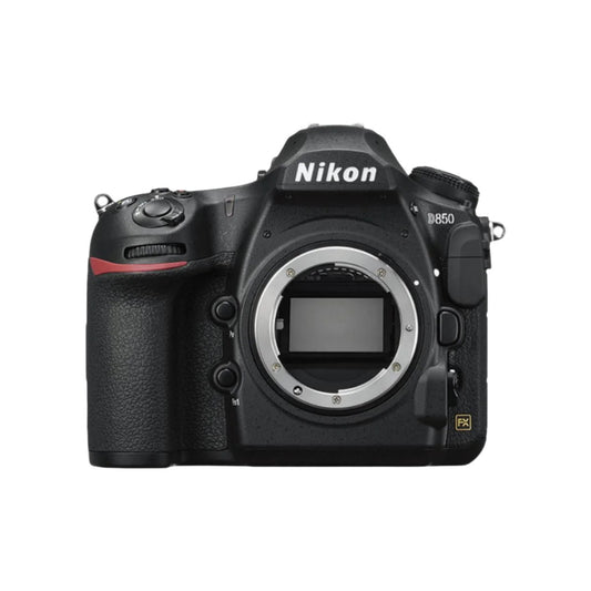 Nikon D850 DSLR Camera Body (45.7MP, 4K UHD, Tilting Touchscreen) - Professional Full Frame