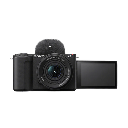 Sony ZV-E10 II Mirrorless Camera with 16-50mm Power Zoom Lens (New) - 26MP, 4K60, AI Auto Framing, Compact Vlogging Camera