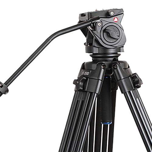 Kingjoy VT3500 Professional Video Tripod with Fluid Head - 75mm Bowl, Load Capacity 17.6lbs (8kg), Aluminum Alloy