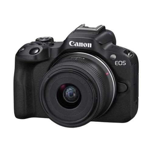 Used Canon EOS R50 Mirrorless Camera with RF-S 18-45mm Lens Kit (24.2MP, 4K) - Tested & Working