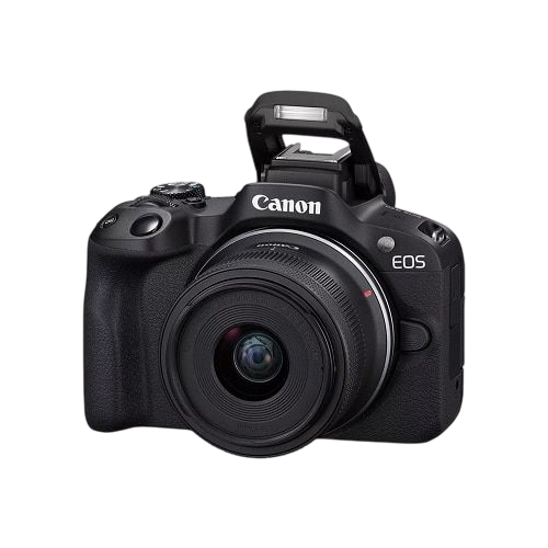Used Canon EOS R50 Mirrorless Camera with RF-S 18-45mm Lens Kit (24.2MP, 4K) - Tested & Working