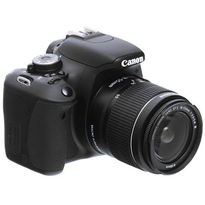 Canon EOS 600D (Rebel T3i) DSLR w/ EF-S 18-55mm f/3.5-5.6 IS II Lens - 18MP, 1080p Video, 3" LCD