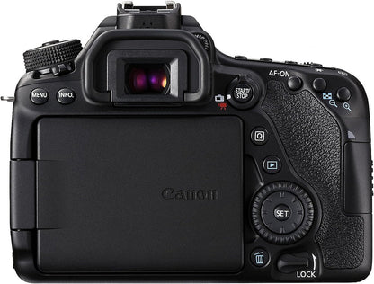 Canon EOS 80D DSLR w/ EF-S 18-55mm f/3.5-5.6 IS STM Lens - 24.2MP, 45-Point AF, WiFi