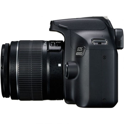 Used Canon EOS 4000D DSLR Camera with EF-S 18-55mm f/3.5-5.6 III Lens - 18MP (Tested, 30-Day Warranty)