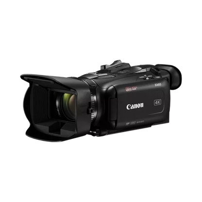 Canon XA60 4K UHD Camcorder w/ 20x Zoom, 5-Axis Stabilization & UVC Streaming - (Black)