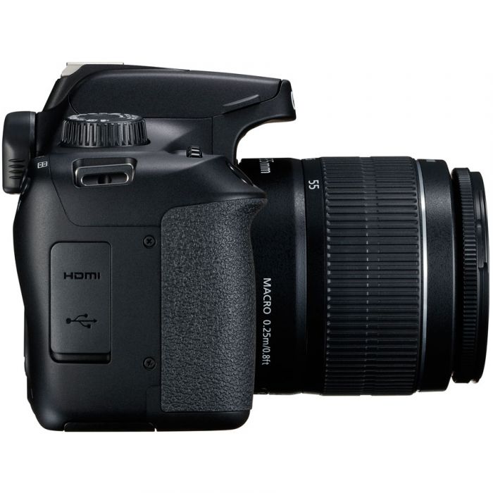 Used Canon EOS 4000D DSLR Camera with EF-S 18-55mm f/3.5-5.6 III Lens - 18MP (Tested, 30-Day Warranty)