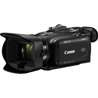 Canon XA60 Professional UHD 4K Camcorder - 15x Zoom, Dual Pixel AF (Black)